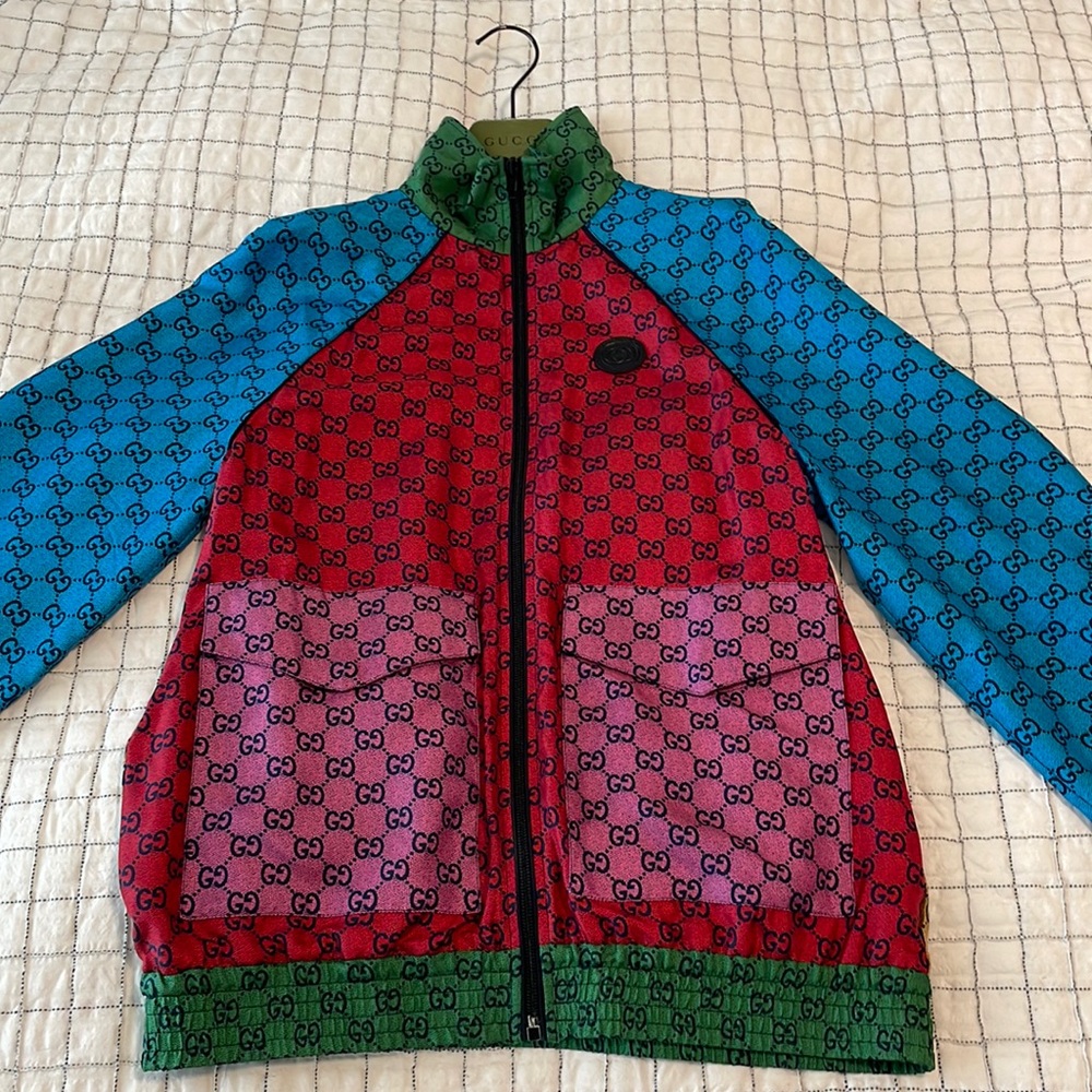 Gucci Multicolor Silk Jacket